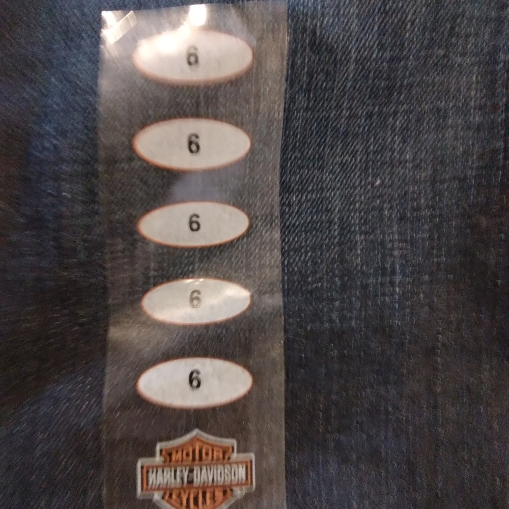 Harley Davidson Blue Jeans